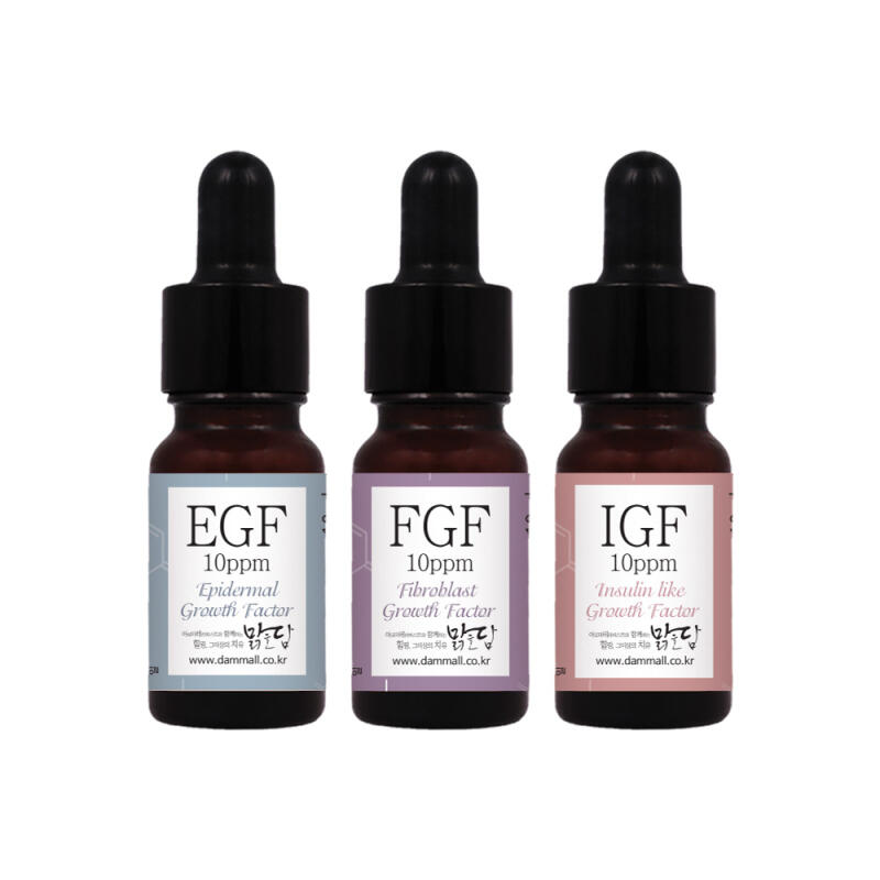 dammall EGF FGF IGF 10ppm 3-piece set 10ml ampoule concentrate EGF+FGF+IGF 10ppm 10ml