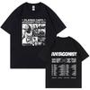 Rapper Playboi Carti Antagonist Tour T-shirt 2023 Concert Fans T Shirt Men's Fashion Hip Hop Short Sleeve Oversized T-shirts