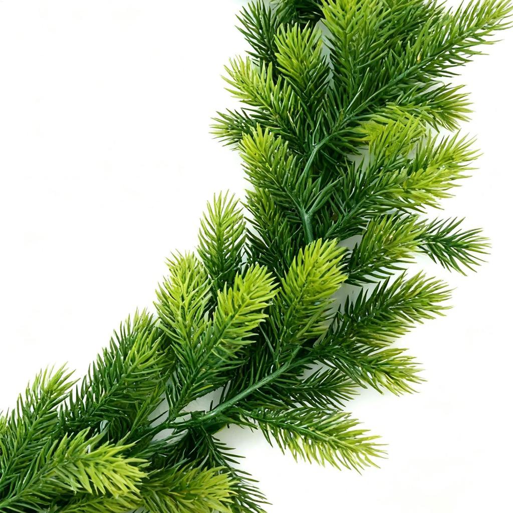 Künstliche Zederngirlande 6ft Realistisch Wiederverwendbar Künstliche Zederngirlande Weihnachtsdekoration Für Fenster Wand Tisch Treppe