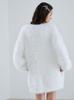 gelato pique Rabbit Moco Cardigan PWNT245110 OWHT Women's