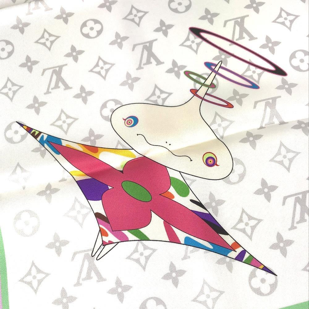 Louis Vuitton M96273 Panda Monogram Superflat Characters Square 70 Scarf Unused