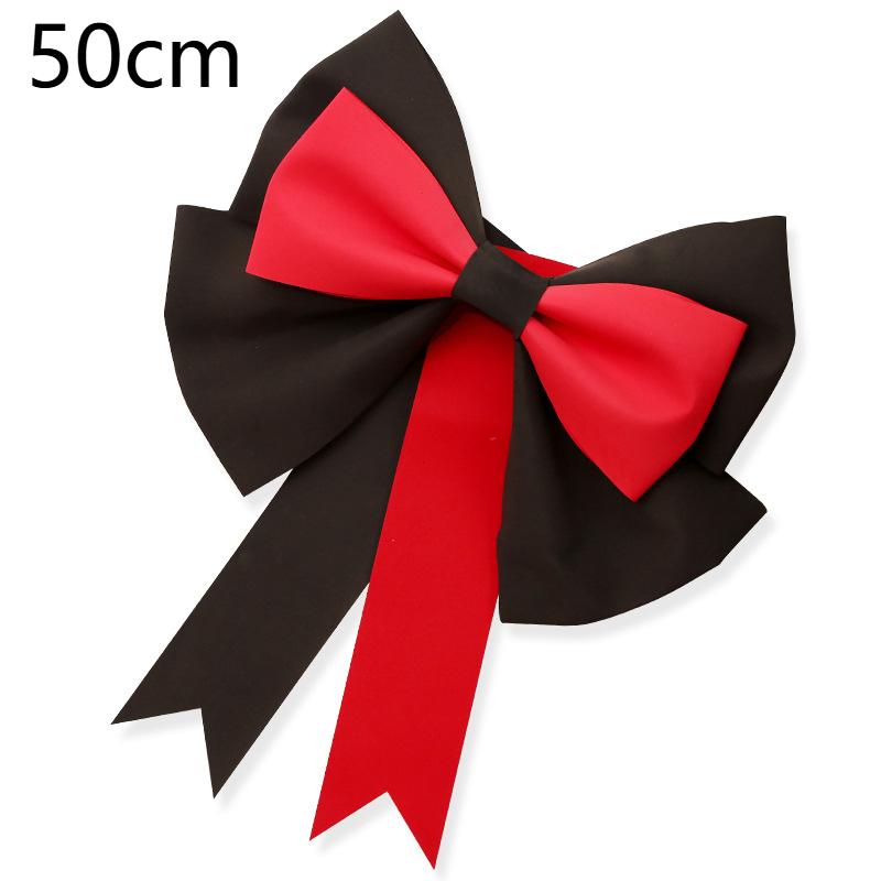 New 30/50/75cm Christmas Giant Bow Large Multi-scene Bow Knot Kit Handmade Festivity Decor Christmas DIY Decor