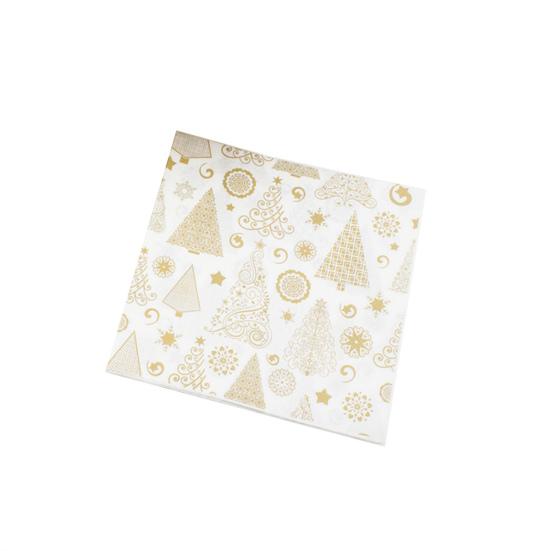 Kutu Mendil Modern Narin Baskılı Kağıt Havlu Programı Rahat Akşam Yemeği Peçetesi Baskılı Peçeteler Düğün için