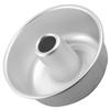 Cake Pan Mold Donut Flat Baking Mini Angel Food Silver Aluminum Alloy for Kitchen