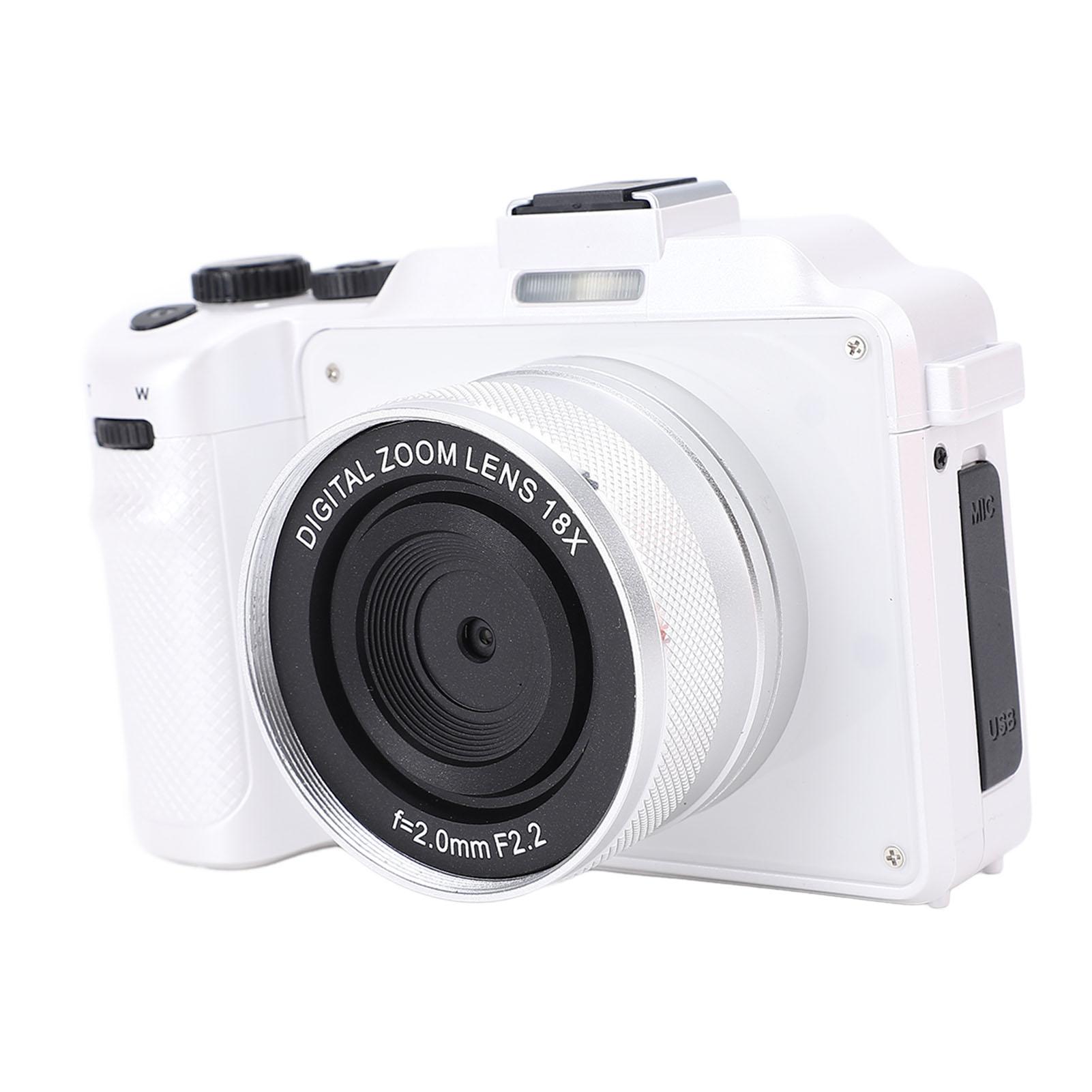 

Цифрова камера 64 МП 4K Передня Задня Подвійна лінза Автофокус 3-дюймовий Кольоровий екран Захист від тремтіння Портативна Компактна Студентська камера