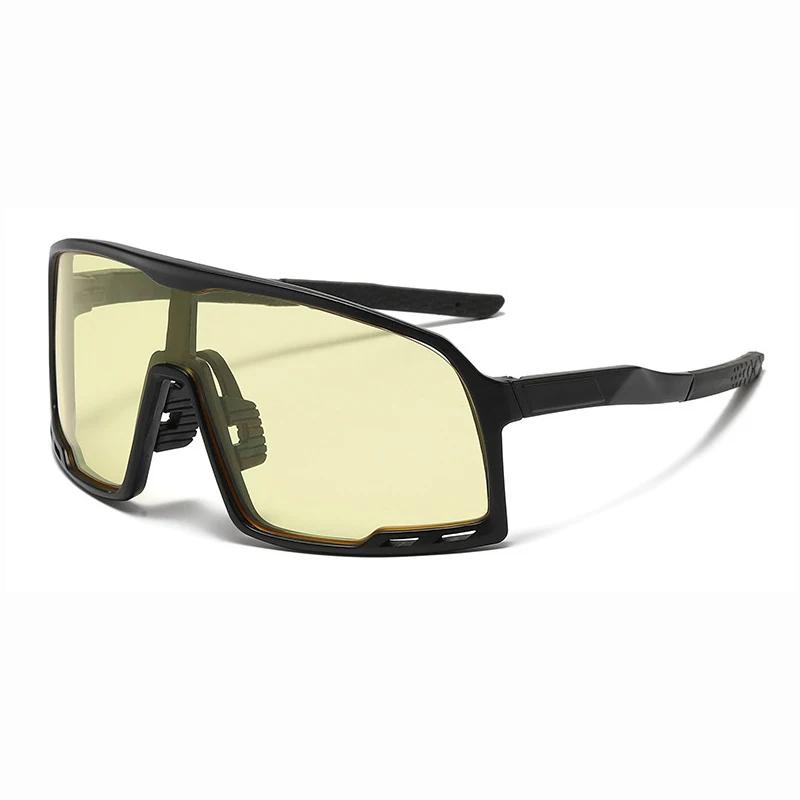 Fashion Protective Glasses Outdoor Cycling Sunglasses Men Women Oversized Sports Goggle Beach Sun Glasses Colorful Eyewear UV400