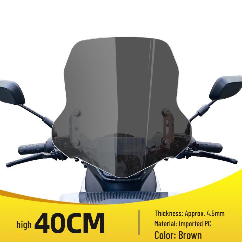 Compatible Front Windshield for Chitu, Cangqiong, and Leibao Electric Scooters