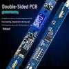 80W Smart LED Electric Soldering Iron Set with Temperature Adjustment and Ceramic Core Desoldering Function.
