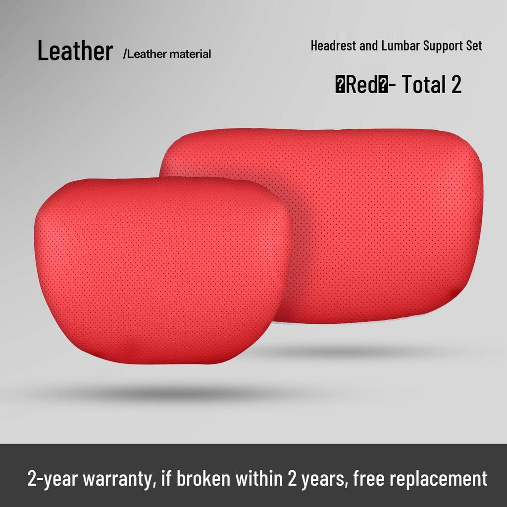 Car Headrest & Lumbar Support Pillow for Mercedes-Benz, BMW, Maybach