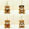 Plush Bear Cute Pendant Keychain Accessory Stuffed Doll Decoration Kids Gift