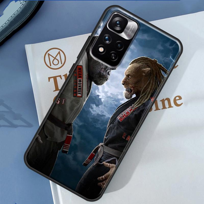 Judo Jiu Jitsu BJJ Case For Xiaomi Redmi Note 12 11 10 9 8 Pro Cover For Redmi Note 10S 11S 10A 10C 9A 9C 12C 9T