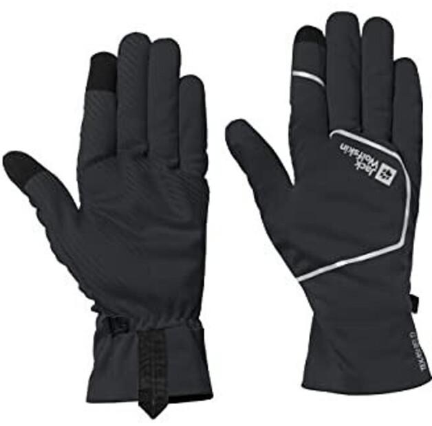 Велоперчатки Jack Wolfskin Morobbia (серые) S