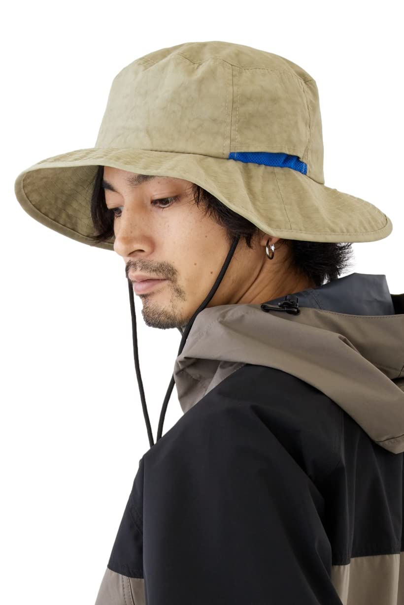 

Outdoor UV Adventure Safari Unevenly Pale Khaki [valeria] Мужская шляпа, Защита, Шляпа, Шляпа, Рыбалка, Треккинг, Гольф, Кемпинг, Лето, Осень, Окрашенная,