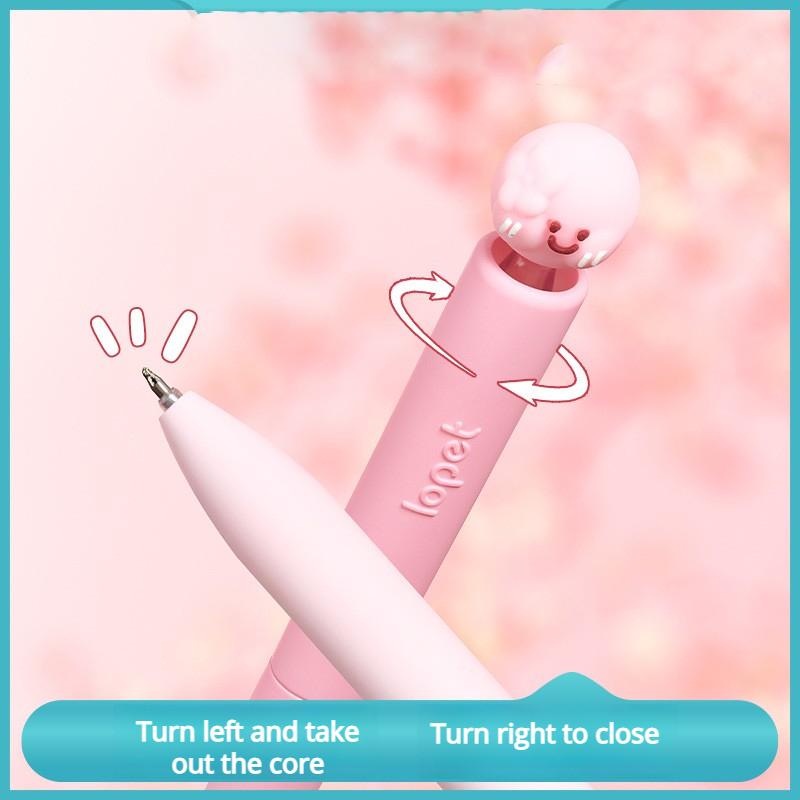 Money Tree Twist Pen / Gift You a Little Peach Blossom Twist Gel Pen / Color-Changing Watermelon Twist Pen Stress-Relieving Gel