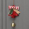 Christmas Bells Hanging Ornament Decorative Bells Christmas Tree Decorations Hanging Pendants for Home Decoration