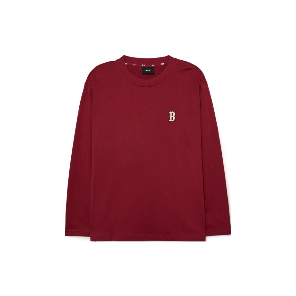 MLB Sweatshirts Men s Red Crew Neck Moderate Regular 3ATSB0134-43WID XS