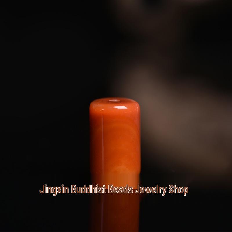 Red Agate Faceted Barrel Beads – DIY Jewelry & Bracelet Accessories