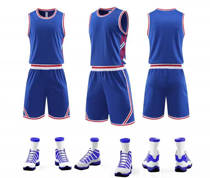College Student & Children's Basketball Team Uniform Set - Competition & Training Vest