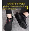 Labor Insurance Shoes Men's Protective Shoes Deodorant, Smash-proof and Puncture-proof Steel Baotou Safety Shoes