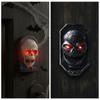 Vocal Animated Skull Doorbell Battery-operated LED Glowing Eyes Talking Ghost Bell  Theme Party