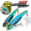 Hard Fishing Bait 3D Simulation Fisheye Increased Fish Rate for All Water Area Sharp Hook Treble Hooks Fishing Tool