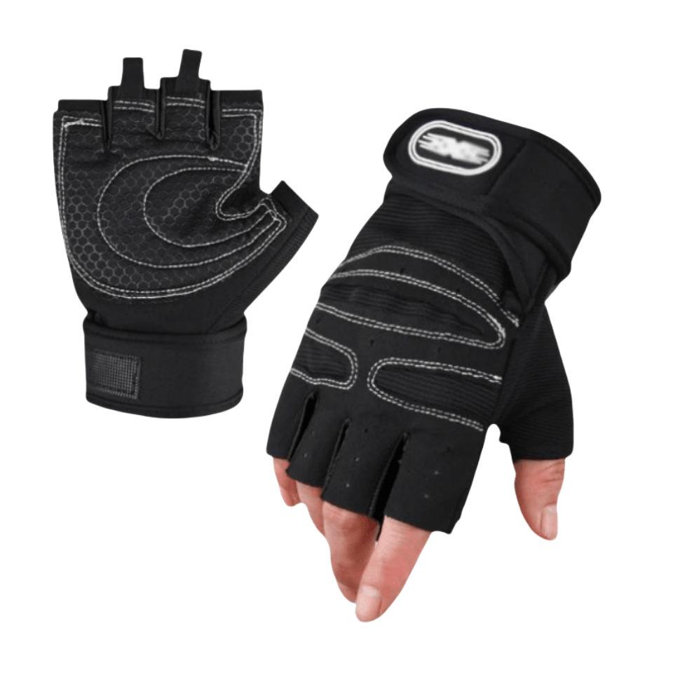 Unisex Half-Finger Fitness Gloves for Weightlifting, Yoga, Mountaineering, Sports, and Cycling.