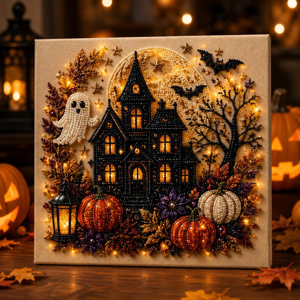 Halloween Painting Kit with DIY Set for Adults and Kids