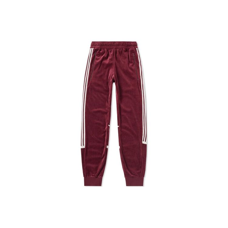 

Мужские велюровые джоггеры Adidas Originals с вышитым логотипом по бокам BR2180