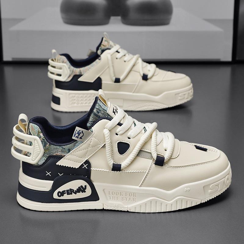 2024 Nya Herr Casual Skateboard Skor Designer Trendiga Sneakers med mjuk sula för Män Jogging Herr Vulkaniserade Skor Zapatillas Hombre