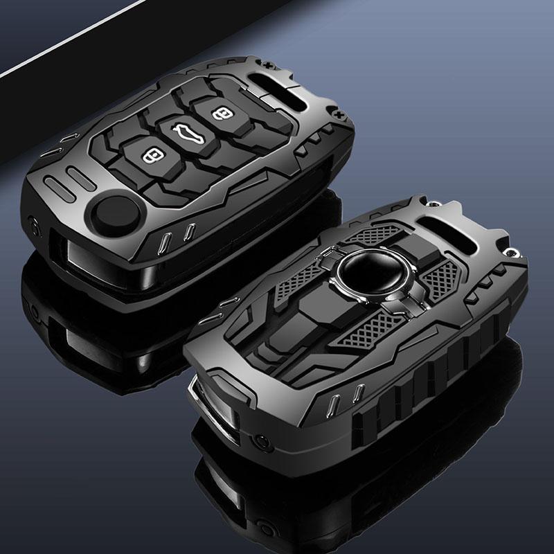 

3 Buttons New Car Key Case Skin Protect Ccover for Wuling Hongguang Baojun 630 730 560 310 Flip Remote Keychain Accessories