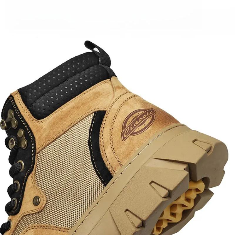 Men's Boots Retro Work Shoes Comfortable Outdoor Boots Men Casual Trekking Footwear Leisure Mountain Winter Shoe