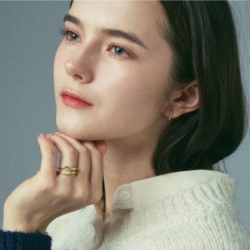 Dana Burton Twist Flow One-Touch Earrings