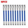 10/1PCS Kitchen Gas Stove Cleaning Brush Long Handle Double Ended Wire Brush Multi-functional Rust Grease Stain Cleaning Brush