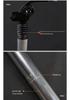 Aluminum Alloy Shock-Absorbing Seatpost for Electric Ride-Hailing Bikes, Fits 31.8/33.9mm
