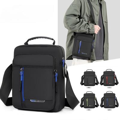 The Urban Essential Shoulder Bag - Lightweight Oxford Fabric with Elegant Styling for Modern Men