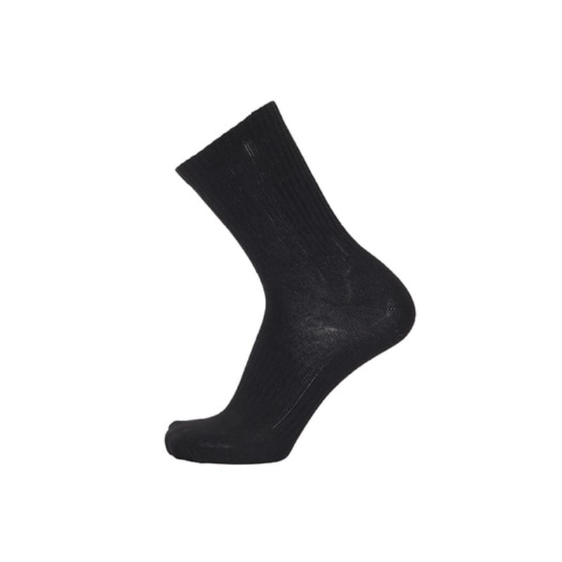 LECAF Mid-Calf Socks Black 5-Pack LE4A167BKM