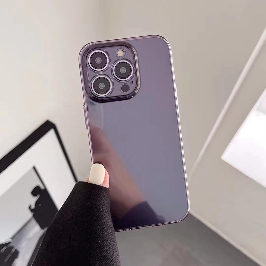 Simple and Transparent Apple 14 Phone Case, Suitable for Iphone13promax Full Package 12 Anti-drop 11 Protective Case