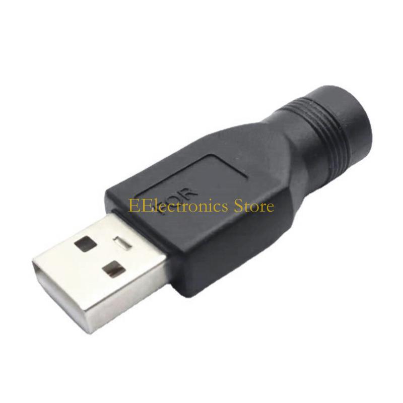 

B03C Essential Laptop Power Supply Adapter Tip Portable USB to DC5.5x2.1 Connector
