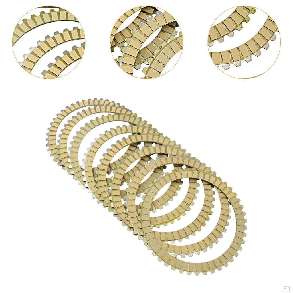 Clutch Friction Plate Disk Set Replacement Outer Diameter 6.02 inch Professional Easy Installation