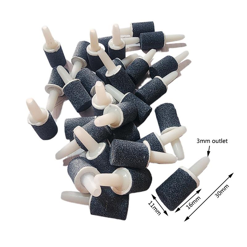 

50/100pcs Mini Aquarium Fish Tank Air Stone Oxygen Aerator Increasing Air Bubble Pond Pump Hydroponic Oxygen Fishing Accessories 50pcs