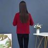 2025 New Style Corduroy Jacket for Middle-aged Women: Autumn/Winter Long Sleeve Versatile Top