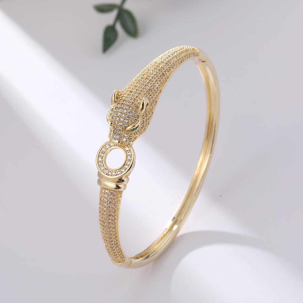 European and American Leopard Bracelet Classic Fashion Trend Couple Bracelet Bracelet 17CM
