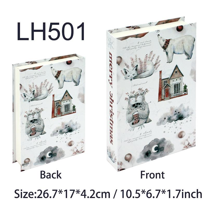 Seria Świąteczna Dekoracja Fałszywych Książek Estetyka Pokoju Dziennego Rekwizyty Dekoracje Książek Wnętrze Ozdoby na Stolik Kawowy Dodatkowe