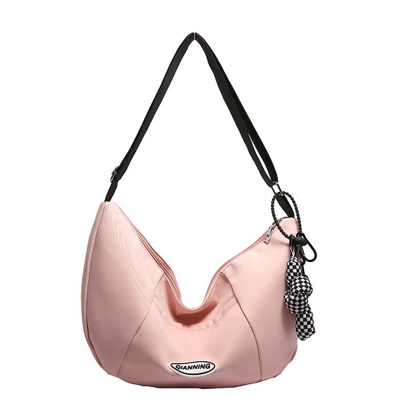 Niche Fresh Women Bag Campus Fashion Versatile Large Capacity Dumpling Bag Spring New Shoulder Crossbody Bag