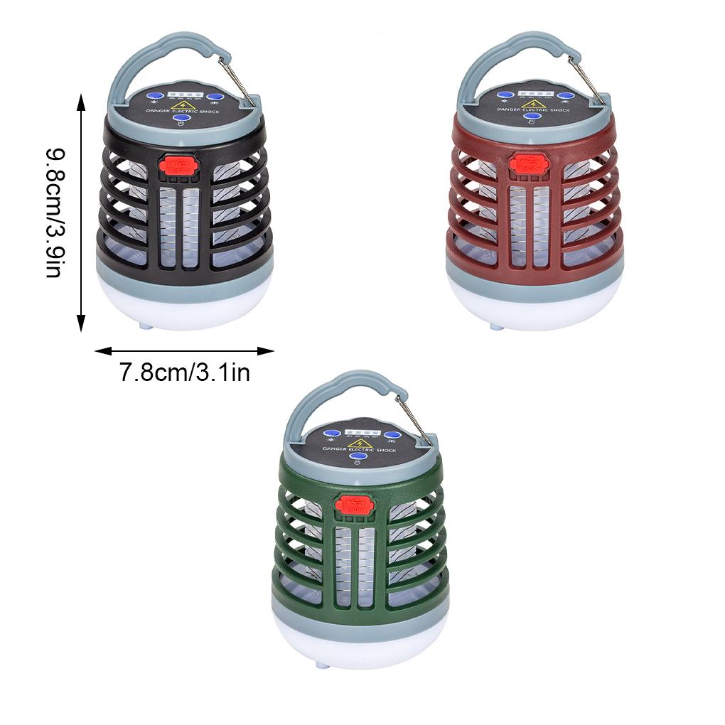 Portable USB Fly Trap Mosquito Trap Strong Brightness LED Beads Rechargeable/USB Non-toxic Odorless