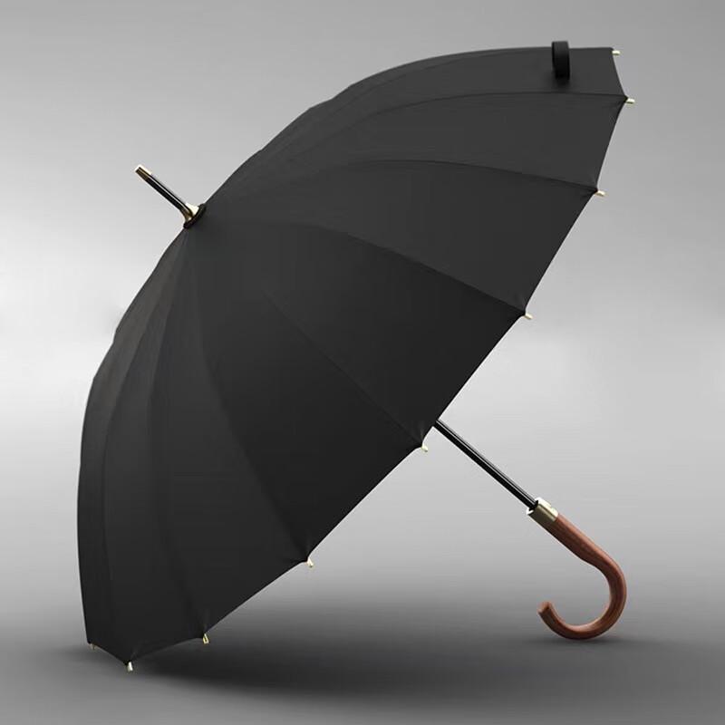 Автоматический зонт Пелхэм с ручкой из массива дерева