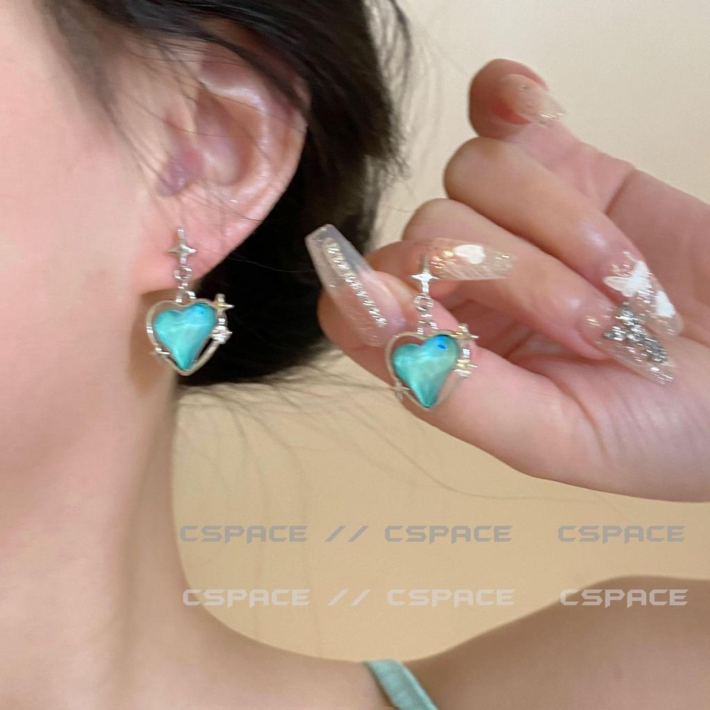 Würziges Mädchen Ohrklemme & Ohrstecker Set: Nischen-Kalter Stil für Frauen, Herbst/Winter 2023