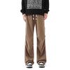 Men's Retro Wide-Leg Cargo Pants - Trendy, Loose, Straight-Leg Design for Spring/Autumn 2025