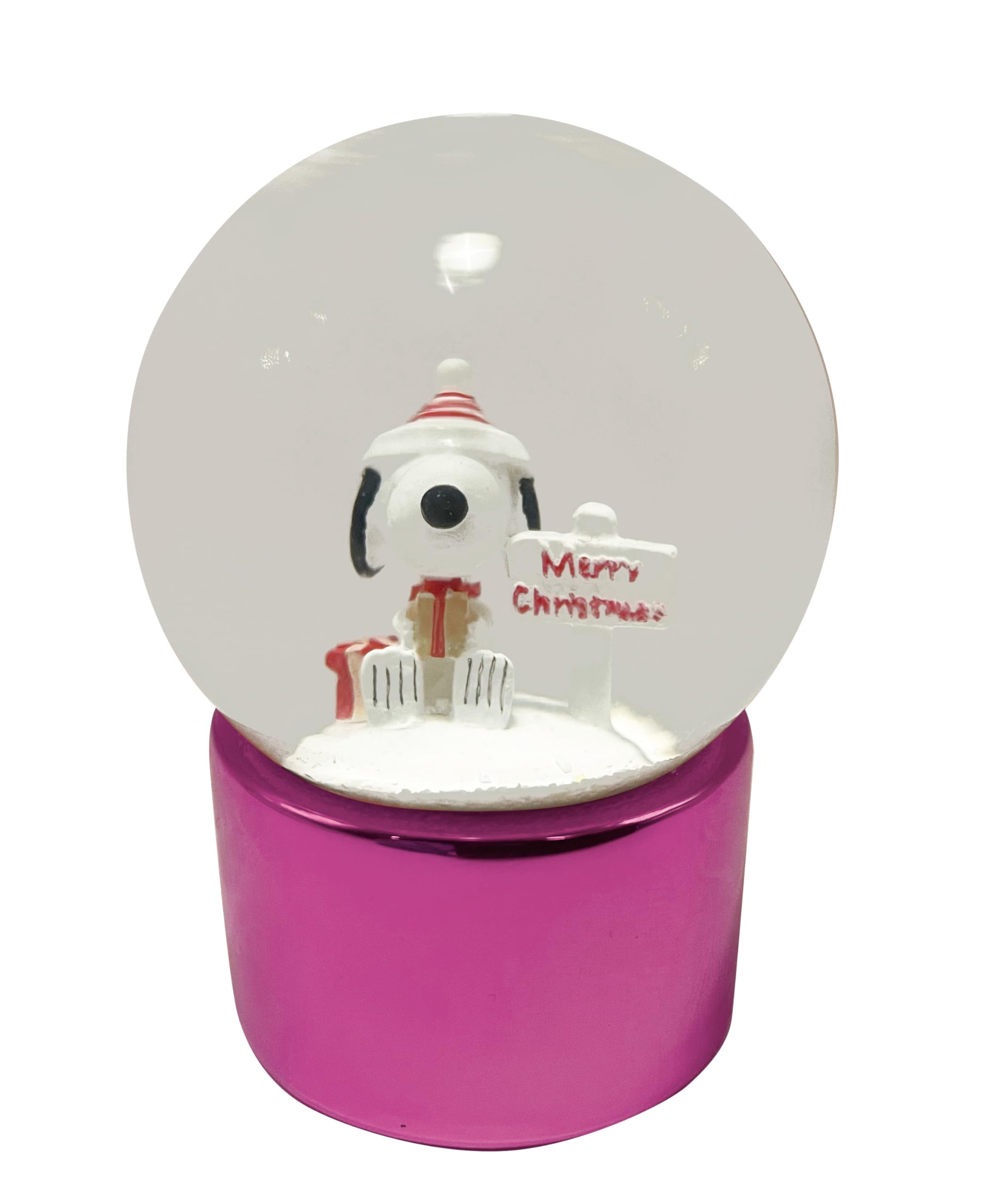 

Livelight Снежный шар 45мм С Рождеством Снупи Подарок Снежный шар Рынок Токио Свеча розовый