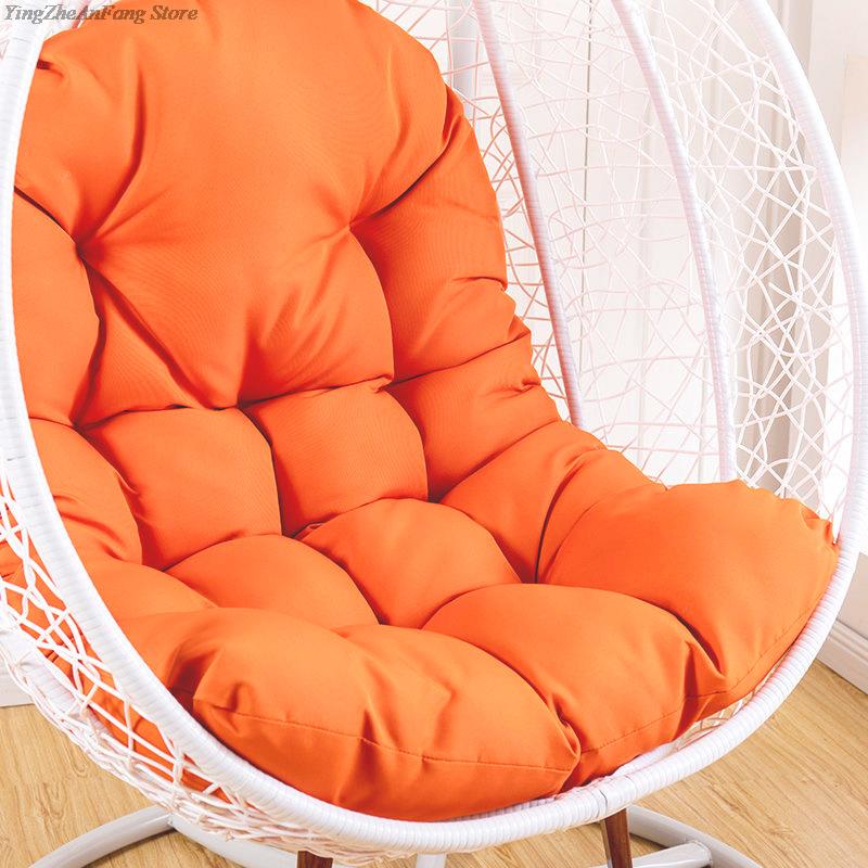 Egg Chair Cushion Hanging Basket Chair Cushion Thick Swing Chair Cushion Rattan Chair Soft Egg Chair Pad For Garden Home Decor